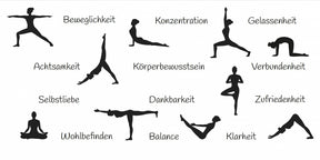 Wortlicht® Yoga, Farbe sahara, Größe: 14 x 7 cm, Material: Paraffin der Lebensmittelindustrie